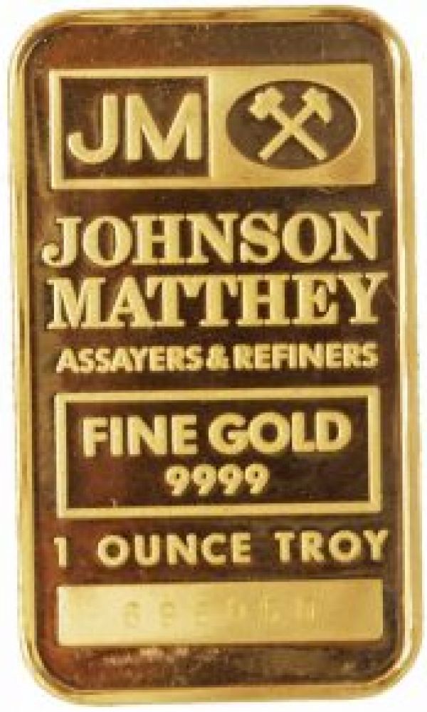 1 Ounce Gold Bar Johnson Matthey Buy Gold Bar In Canada
